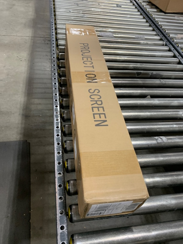 Photo 1 of Portable Projector Screen with Stand, 50 Inch 4:3, Outdoor Projector Screen, Lightweight and Retractable