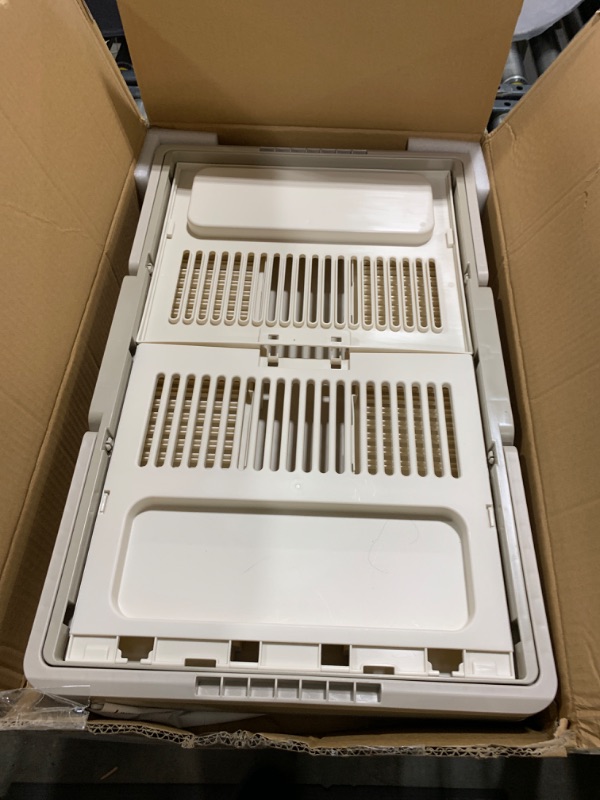 Photo 1 of 86L Extra Large Collapsible Laundry Basket Plastic, Stackable Heavy Duty Laundry Basket 