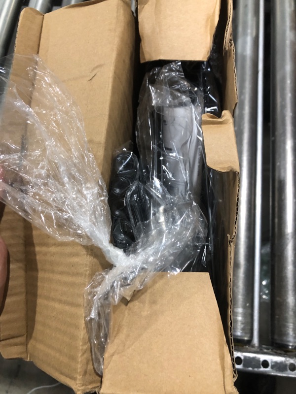 Photo 1 of HuggieGems 4 Tier Floor Standing Corner Shower Caddy Organizer Shelf with Hooks, Bathroom Shelves Stand Rack, Black