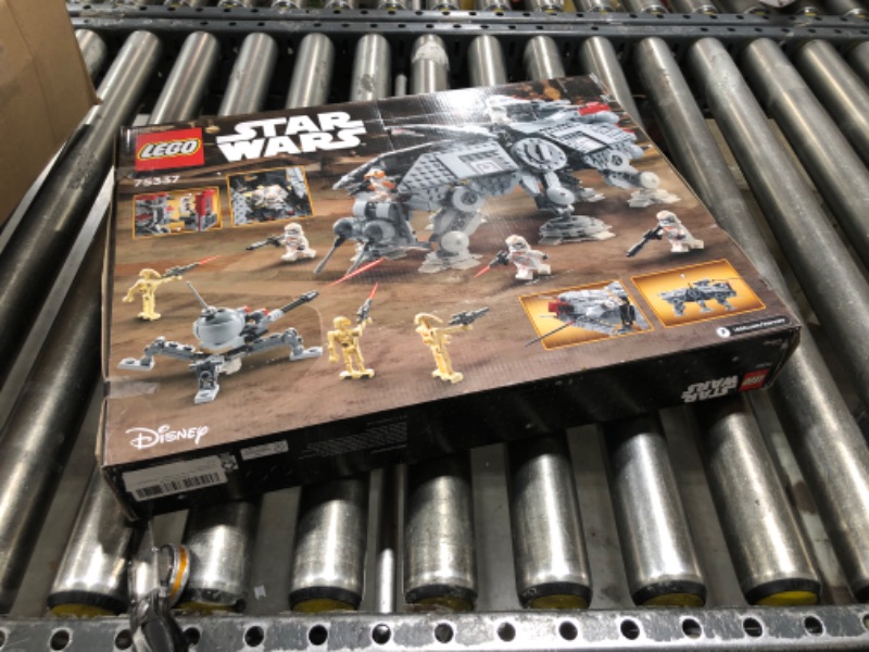 Photo 2 of LEGO Star Wars at-TE Walker 75337 Poseable Toy, Revenge of The Sith Set, Gift for Kids with 3 212th Clone Troopers, Dwarf Spider & Battle Droid Figures
