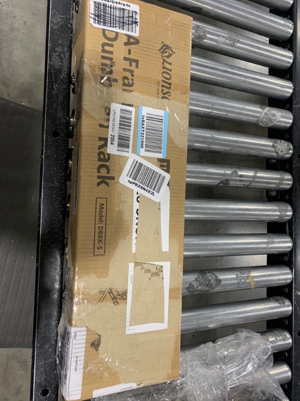 Photo 1 of LIONSCOOL Premium Dumbbell Rack Only, with Side Racks for Neoprene/Vinyl Coated Dumbbells Only (Small, 200 LBS)