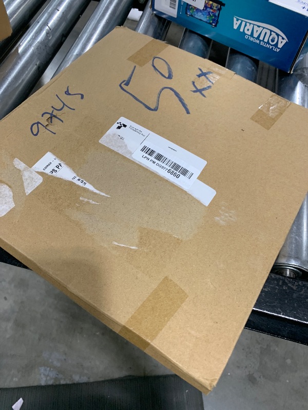 Photo 1 of LANSCOERY Acrylic Display Case, Assemble Showcase Display Box for Collectibles, with Dustproof & Seamless Display Design, 10x10x10inch White Base