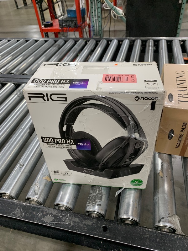 Photo 3 of RIG 800 PRO HX Wireless Gaming Headset & Multi-Function Base Station Officially Licensed for Xbox Series X|S, Xbox One, Windows 10/11 PCs - Dolby Atmos 3D Audio - Up to 60 Hour Battery (2024 Edition)