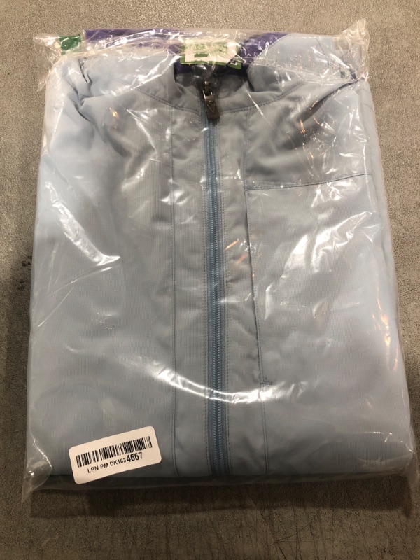 Photo 2 of SCOTTeVEST Best Travel Vest for Women - 24 Hidden Pockets - Water Repellent for Travel & More (Slate Blue/Grape, X-Large)