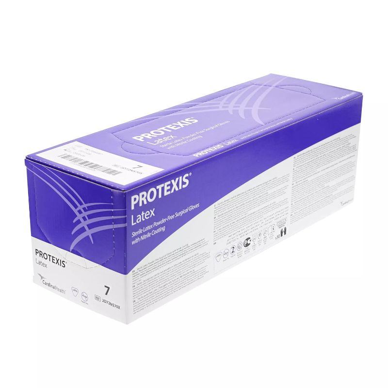 Photo 1 of CARDINAL HEALTH™ Protexis® Latex Surgical Gloves with Nitrile Coating, Light Brown, Size 8 1/2  Case of 200 pairs
