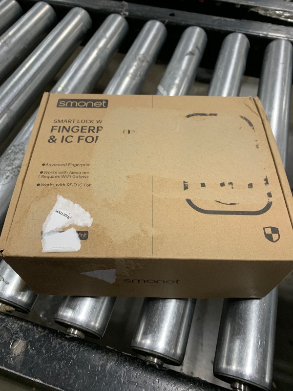 Photo 1 of Smart Deadbolt, SMONET Fingerprint Electronic Deadbolt Door Lock with Keypad-Bluetooth Keyless Entry Keypad Smart Deadbolt App Control, Ekeys Sharing, App Monitoring Auto Lock for Homes and Hotel