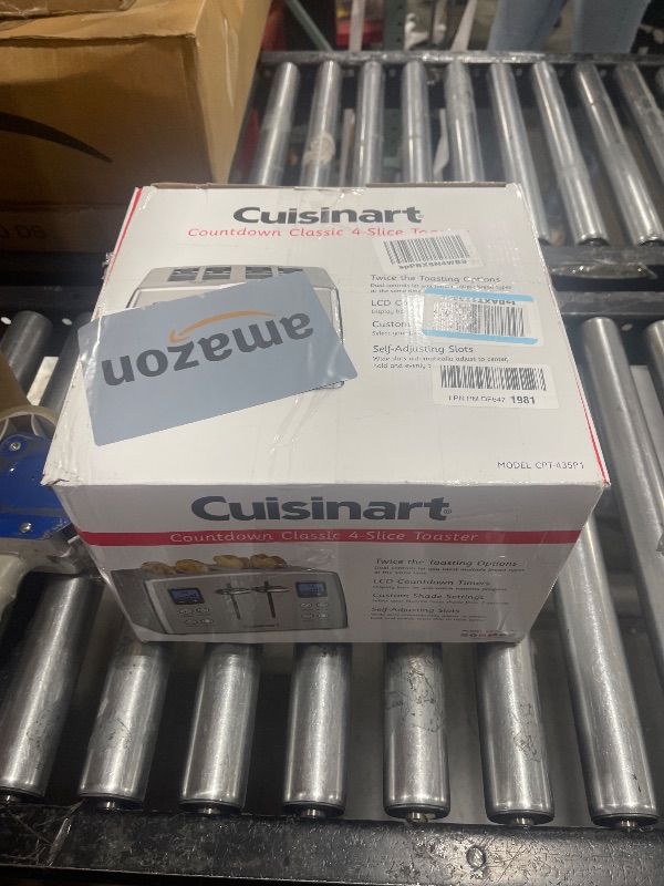 Photo 1 of Cuisinart CPT-435P1 4-Slice Countdown Motorized Toaster, Stainless Steel