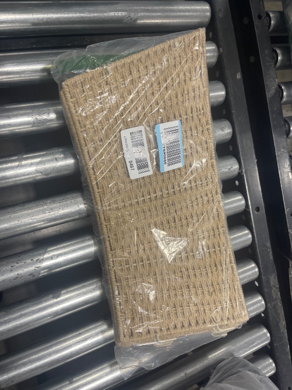 Photo 1 of HBlife 32 Inch Christmas Tree Collar, Handwoven Farmhouse Tree Collar Ring, Rustic Christmas Tree Skirt for Christmas Trees Decoration