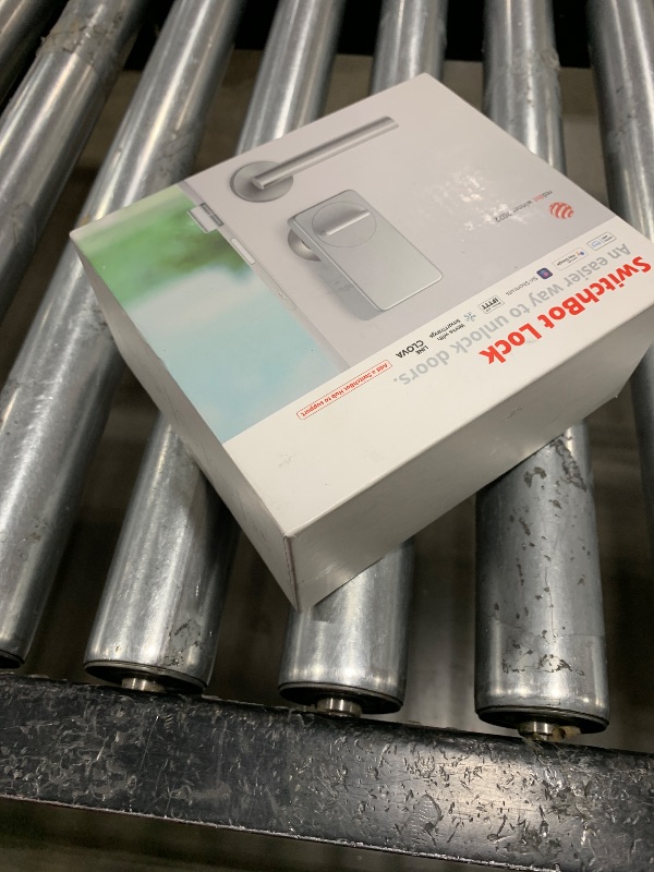 Photo 1 of SwitchBot Smart Lock, Bluetooth Electronic Deadbolt, Keyless Entry Door Lock for Front Door, Compatible with WiFi Bridge (Sold Separately), Fits Your Existing Deadbolt,for Airbnbs Vacation Rentals