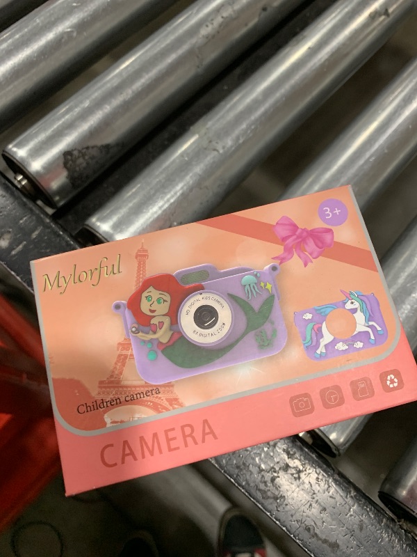 Photo 1 of MYLORFUL Kids Camera, Mermaid & Unicorn Selfie Digital Camera Toys for Kids, Christmas Birthday Gifts for Girls Boys Age 3 4 5 6 7 8 9 Years Old, 32GB SD Card Included
