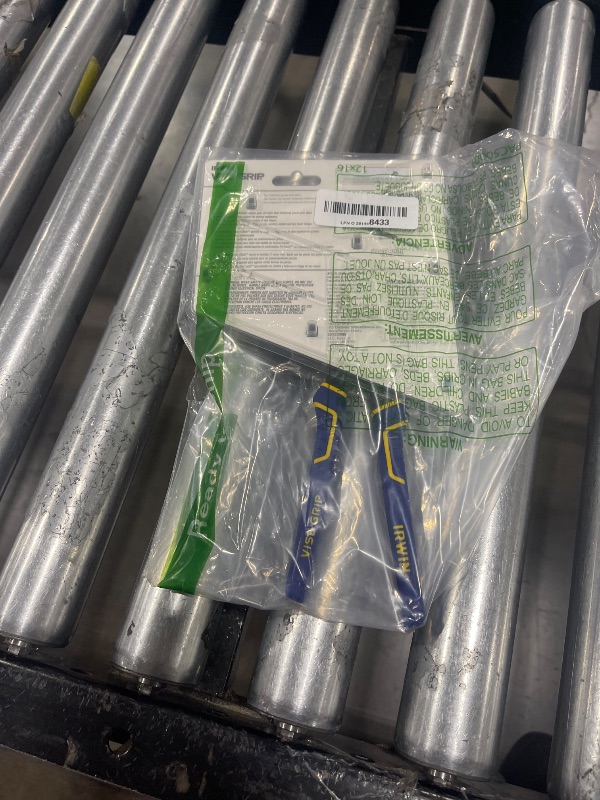 Photo 1 of IRWIN Tools VISE-GRIP GrooveLock Pliers Set, V-Jaw, 2 Piece, 2078709