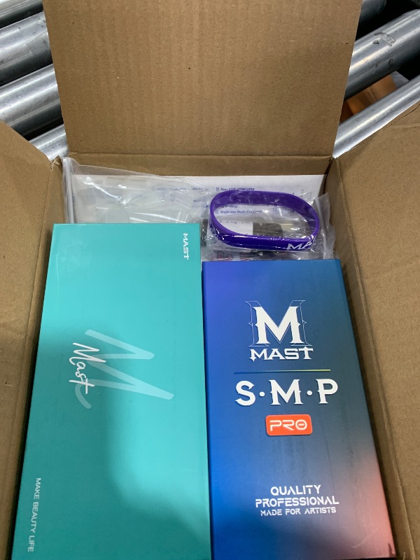 Photo 1 of Mast Tour Tattoo Kit, Wireless Rotary Tattoo Pen Machine Gun Kit, 2Pcs Changeable Cordless Tattoo Battery Power Supply, 20Pcs Pro Tattoo Cartridges Needles (P20 Kit 2 Batteries)