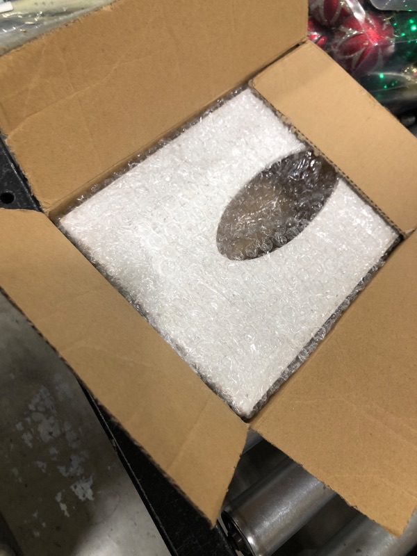 Photo 1 of Karisky Rustic Rectangular Fir Wood Tissue Box Cover Holder with Slide-Out Bottom Panel, Farmhouse Paper Facial Dispenser for Bathroom, Bedroom, Night Stands, Office, 10 x 6 x 5 inch, White