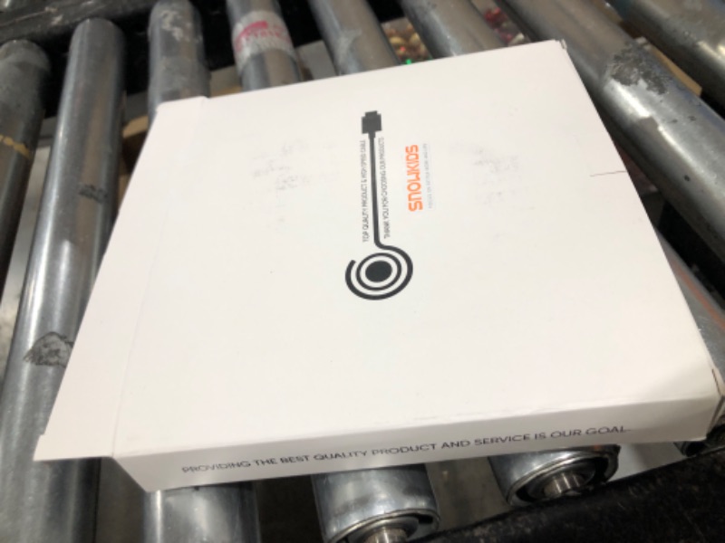 Photo 1 of Snowkids Long 8K HDMI Cable 25 ft, Ultra 48Gbps High Speed 3D 8K60 4K120 144Hz Braided HDMI Cord 2.1 eARC HDR10 HDCP 2.2&2.3 Compatible with Roku TV/PS5/HDTV/Blu-ray