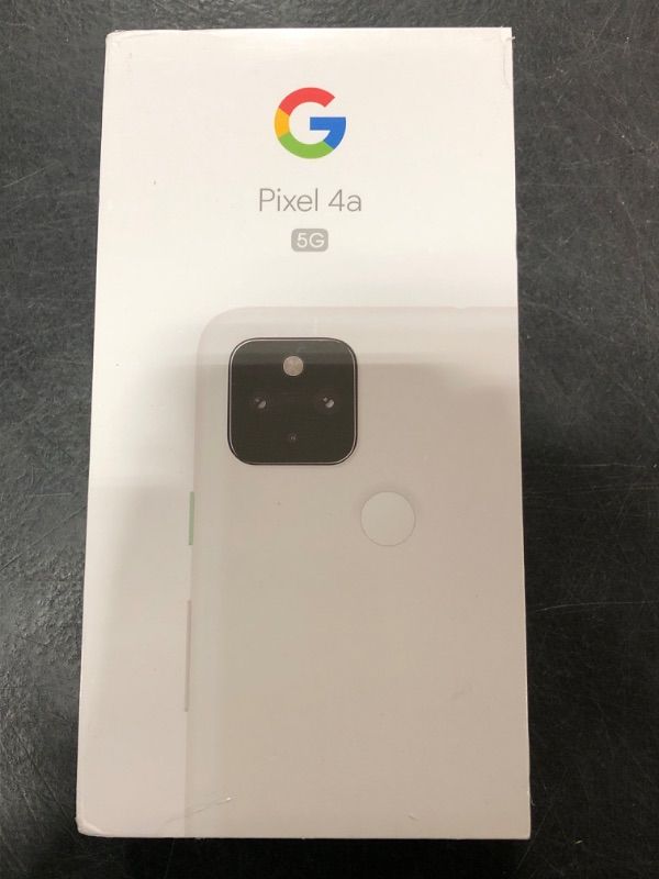 Photo 2 of Google Pixel 4a (4G) G025N 128GB, 5.8" inch (GSM Only, No CDMA) Factory Unlocked 4G/LTE Smartphone (Just Black) - International Version