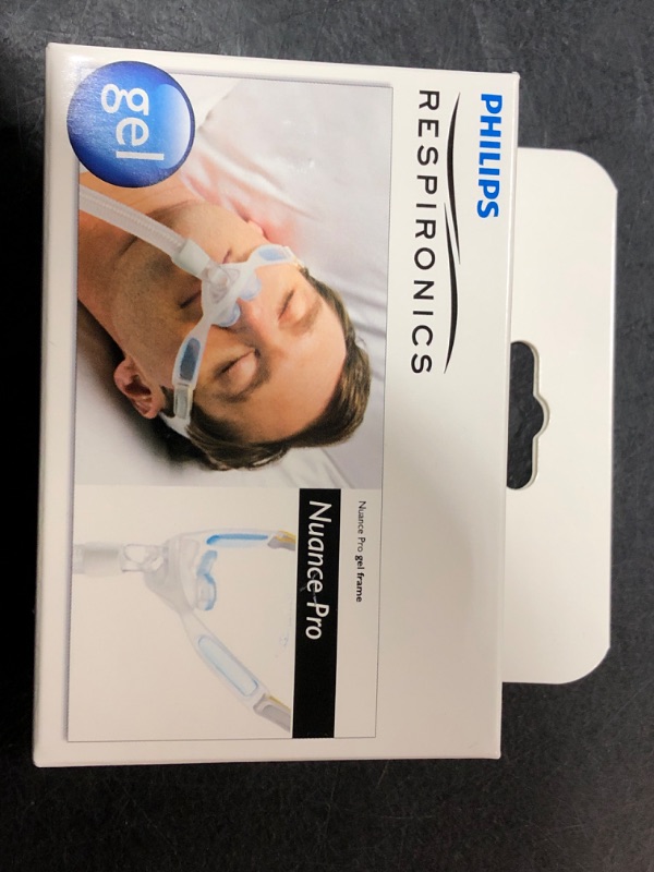 Photo 2 of Nuance' Pro Gel Nasal with Adjustable Velcro Head Strap
