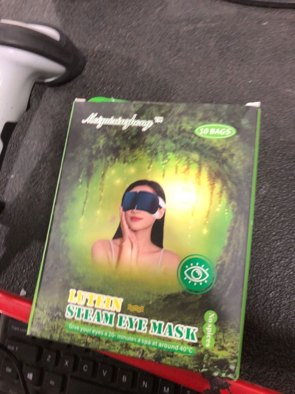 Photo 2 of 10PCS Steam Eye Mask, Relieve Eye Fatigue, Can be Used for Eye Relaxation, Jet Lag or Insomnia, Disposable Heated Steam Eye Mask, Rich in Nutrients Heated to Promote Absorption (Fragrance-Free)