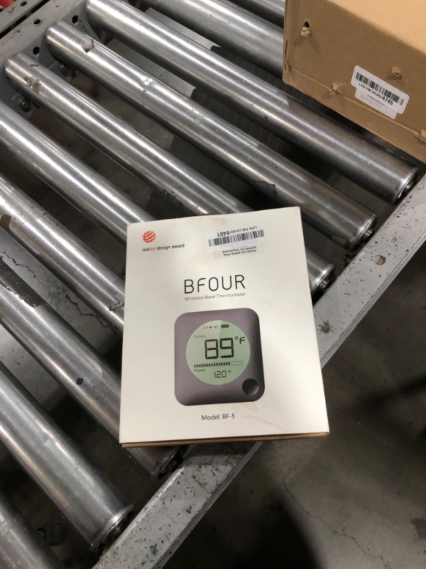 Photo 2 of BFOUR Bluetooth Meat Thermometer Wireless Meat Thermometer, Wireless Digital Grill Thermometer with 6 Temperature Probes, Large LCD Display, Bluetooth Thermometer for Grill, Smoker, Oven and BBQ