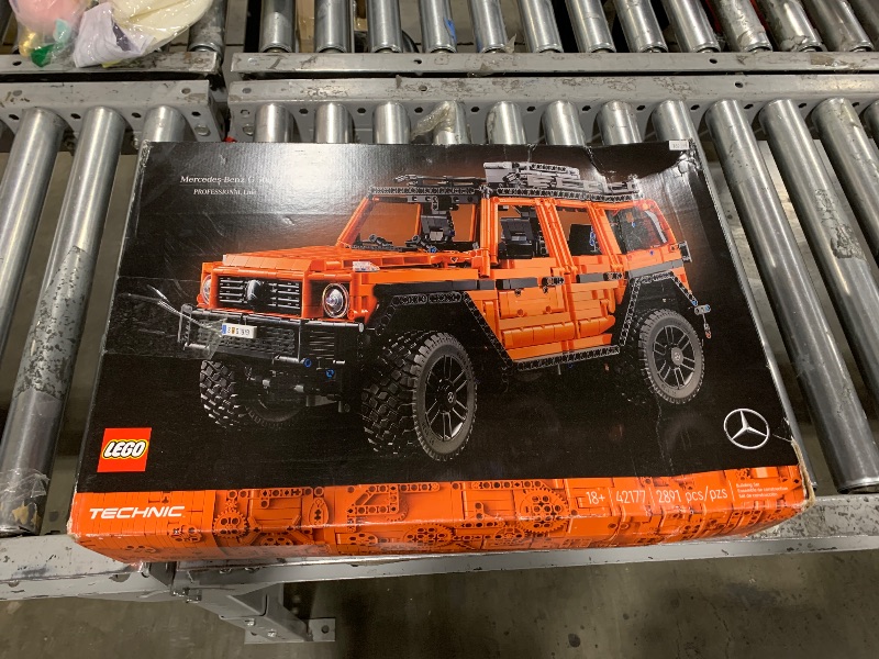 Photo 1 of LEGO Technic Mercedes-Benz G 500 Professional Line Car Building Set, G-Wagon Model Car Gift for Adults, 4X4 and Off-Road Vehicle, Mercedes-Benz Collectibles and Merchandise, 42177