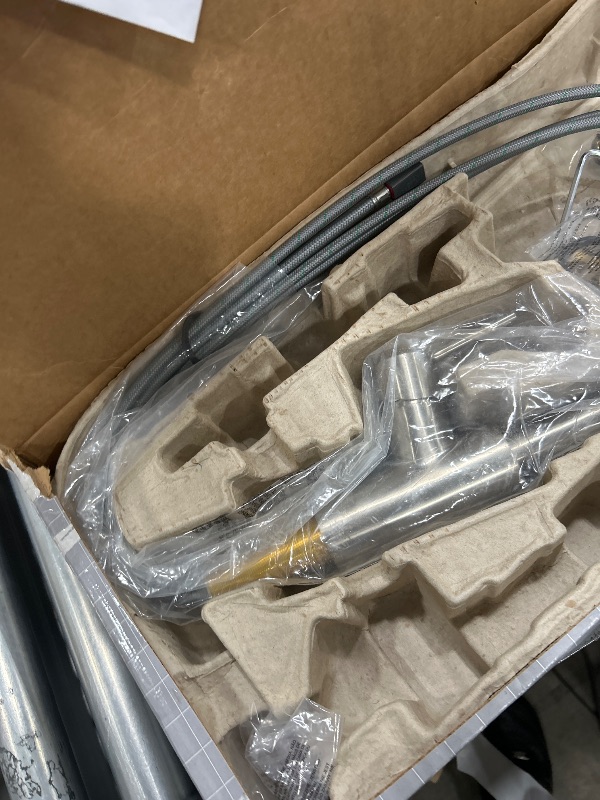 Photo 1 of (Used)(see images)  Talis S² Stainless Steel High Arc Kitchen Faucet, Kitchen Faucets with Pull Down Sprayer, Faucet for Kitchen Sink