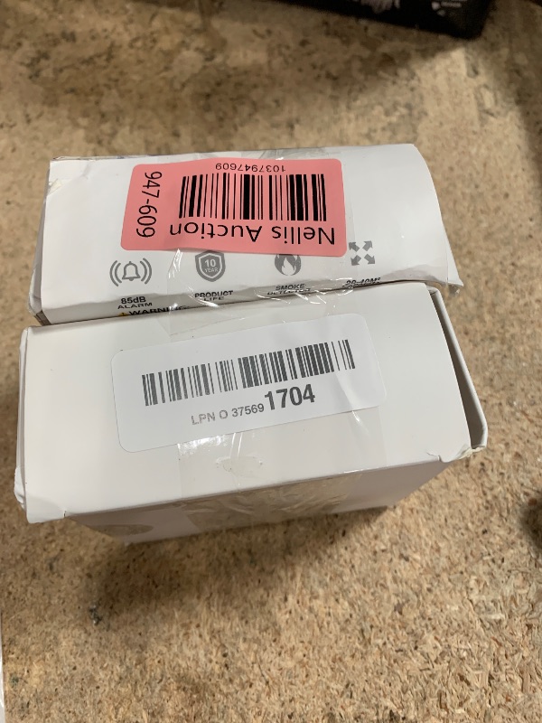 Photo 1 of *NEEDS NEW BATTERY* Siterwell  Detector, 10 Year Product Life Fire Alarm with Magnetic Fastening Kit, Smoke Alarm with Photoelectric Sensor and Low Battery Warning Function for House, ETL-9th Listed, GS509A, 2 Pack