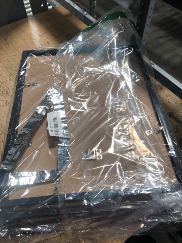 Photo 1 of ***(HEAVILY USED/ MINOR DAMAGE)***upsimples 11x14 Picture Frame Set of 5, Display Pictures 8x10 with Mat or 11x14 Without Mat, Wall Gallery Photo Frames, Black