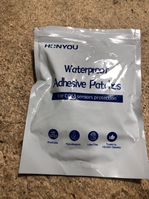 Photo 1 of HONYOU Libre 2 Sensor Covers & Lingo CGM Waterproof & Sweat-Proof Adhesive for 14 Days, Pre-Cut Flexible Tape Without Hole, Freestyle & Medtronic Guardian Glucose Monitor Patches, 30 Pack, Tan