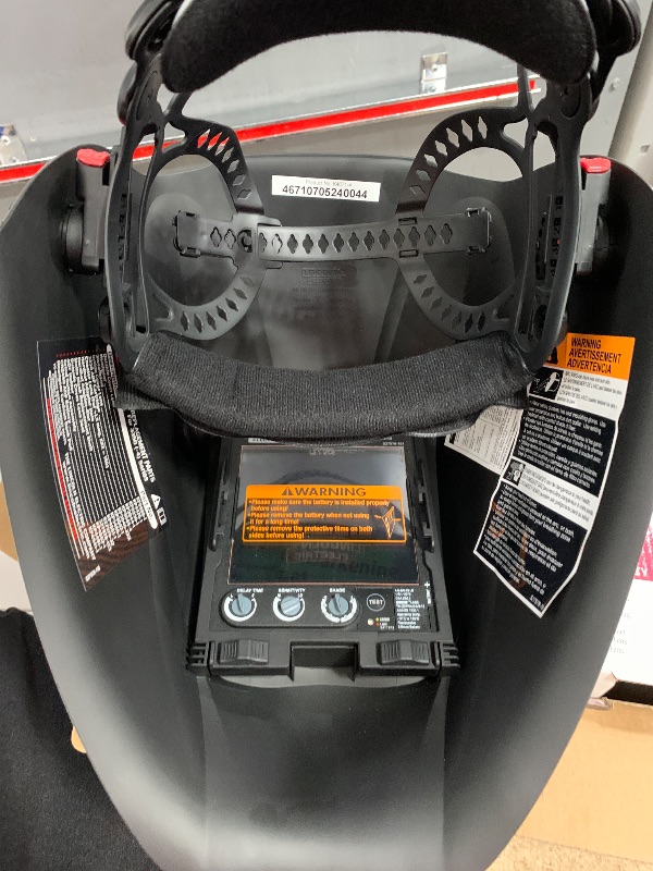 Photo 1 of *AUTO DARKENING NOT WORKING* Lincoln Electric VIKING 3350 Code Red Welding Helmet