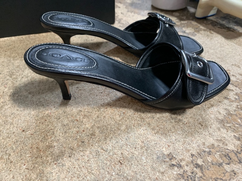 Photo 1 of **SEE NOTES**Coach Women's Margot Sandal Platform, Black, 6.5