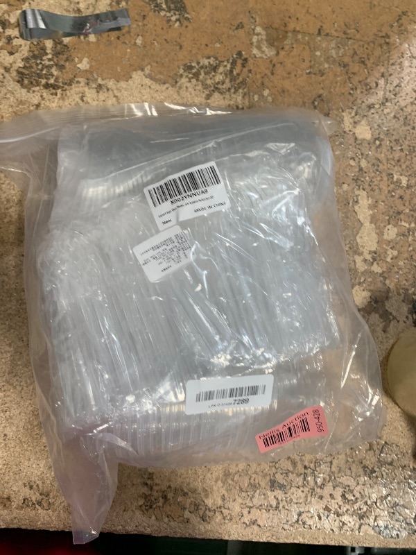 Photo 1 of 50 Pack Clear Plastic Cups with Dome Lids,8oz Parfait Cups with No Holes,Disposable Crystal PET Dessert Cup for Fruit,Ice Cream,Cupcake,Cold Drinks
