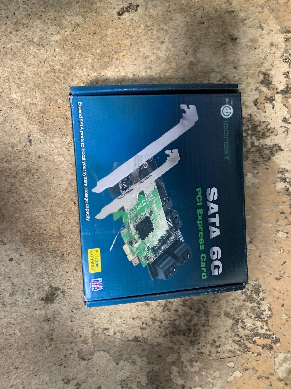 Photo 1 of 8 Port Non-RAID SATA III 6Gbp/s to M.2 B+M Key Adapter PCI-e 3.0 x2 bandwith