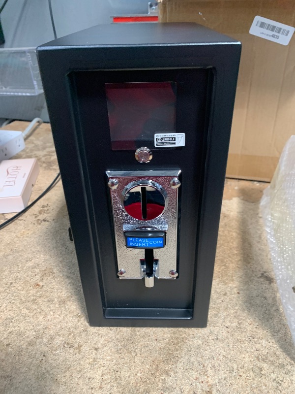 Photo 1 of ***SEE NOTES***Sintron ST-004 120V LCD Coin & Mobile Contactless Payment - Apple Pay Google Pay Paypal Venmo Cash App Operated Timer Control Power Box for Massage Chairs, Shoe Polisher, Washer Washing Machine, Dryer