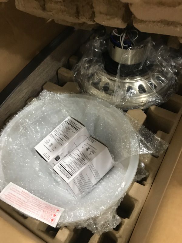 Photo 1 of ***ONLY MOTOR AND BLADES***

Southwind II 52 in. LED Indoor Brushed Nickel Ceiling Fan with Light Kit and Remote Control