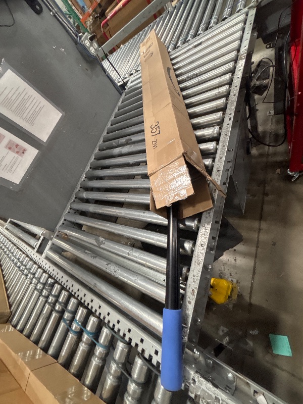 Photo 1 of 12FT Light Bulb Changer for High Ceilings, TOOVEM Light Bulb Removal Tool, with Baskets and Suction Cup, High Reach Changer with Pole Blue