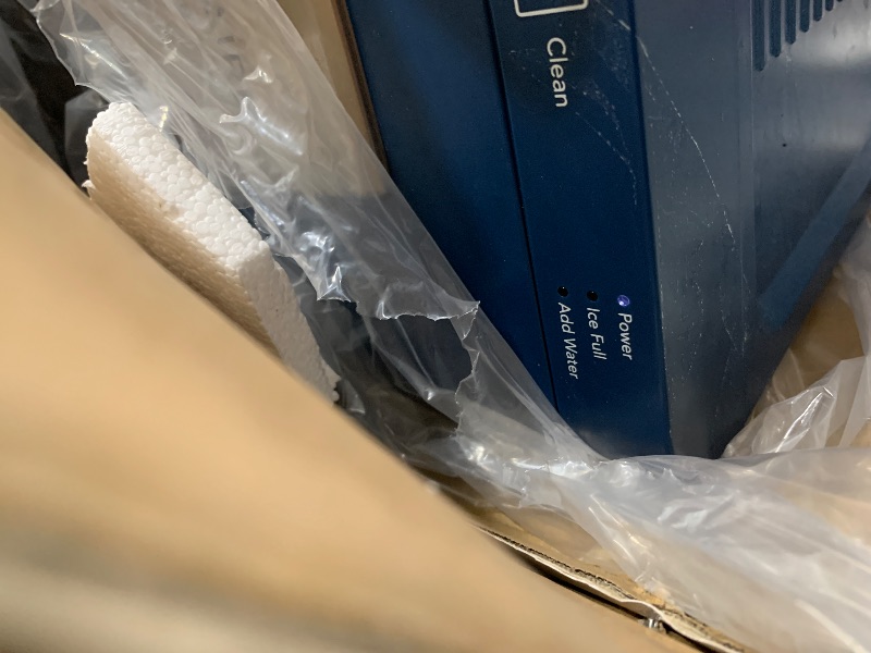 Photo 1 of ****PARTS ONLY *** FRIGIDAIRE Gallery EFIC255 Countertop Crunchy Chewable Nugget Ice Maker, 44lbs per Day, Auto Self Cleaning, 2.0 Gen, Navy