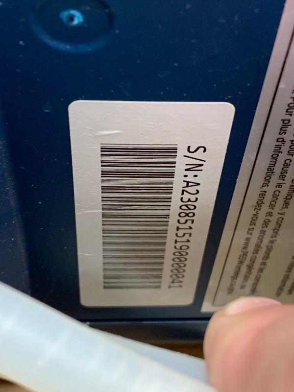 Photo 1 of ****PARTS ONLY *** FRIGIDAIRE Gallery EFIC255 Countertop Crunchy Chewable Nugget Ice Maker, 44lbs per Day, Auto Self Cleaning, 2.0 Gen, Navy