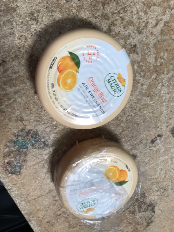 Photo 1 of 2PK--BEAUMONT PRODUCTS FRESHENER AIR Orange Blast 8OZ 616472926