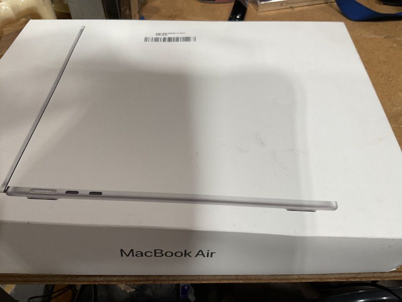 Photo 1 of *CHECK NOTES*  Apple 2025 MacBook Air 13-inch Laptop with M4 chip: Built for Apple Intelligence, 13.6-inch Liquid Retina Display, 16GB Unified Memory, 256GB SSD Storage, 12MP Center Stage Camera, Touch ID; Silver
