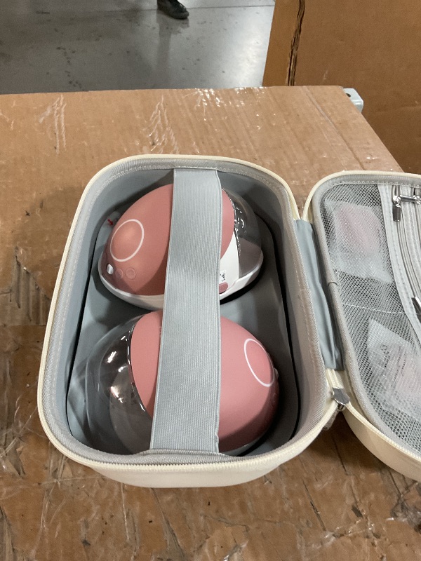 Photo 1 of ***(PARTS ONLY/ MISSING PARTS/ NON FUNCTIONAL)***Momcozy Breast Pump Hospital-Grade, Hands Free Breast Pump App with Leak-Proof DoubleFit Flange, Personalized Multi-Modes & 15 Levels, 2 Count