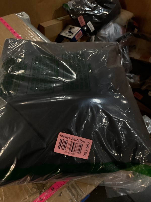 Photo 1 of (USED/FAIR) NICETOWN Halloween Pitch Black Solid Thermal Insulated Grommet Blackout Curtains/Drapes for Bedroom Window (2 Panels, 42 inches Wide by 63 inches Long, Black)