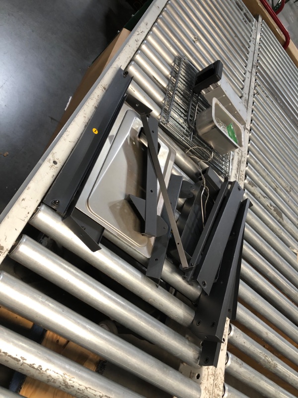 Photo 1 of ***HEAVILY USED AND DIRTY - DAMAGED - DENTED - MISSING PARTS - UNABLE TO TEST - SEE PICTURES***
EAST OAK Ridgewood Pro 30" Electric Smoker | Built-in Meat Probe & Elevated Stand for Outdoors | Up to 6× Longer Smokes, Adjustable Side Chip Loader | Smoke Mo