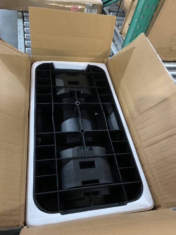 Photo 1 of ***PARTIAL SET***CAP Barbell ADJUSTABELL® 55 lb Pair of Adjustable Dumbbells with Contoured Full Rotation Handle, Honeycomb Chrome and Black Handle
