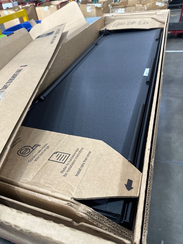 Photo 1 of ***TRUCK/TRAILER PICKUP ONLY***RealTruck Hard Folding Truck Bed Tonneau Cover | 449339TS | Fits 2021-2025 Ford F-150 (Including 2022+ Lightning) 5' 6" Bed (67.2")