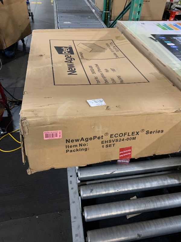 Photo 1 of ***(PARTS ONLY/ MISSING PARTS/ NON FUNCTIONAL)***New Age Pet ECOFLEX Two Medium Reptile Enclosures with Matching Stacker and Cabinet Stand Set in Maple