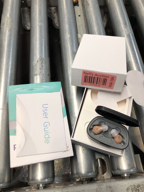 Photo 1 of **Prev used***
Hearing Aids for Seniors, Invisible Hearing Amplifiers with Noise Cancelling, Rechargeable Hearing Aids for Severe Hearing Loss Adults, Comfort In-ear Hearing Devices (Black skin tone)