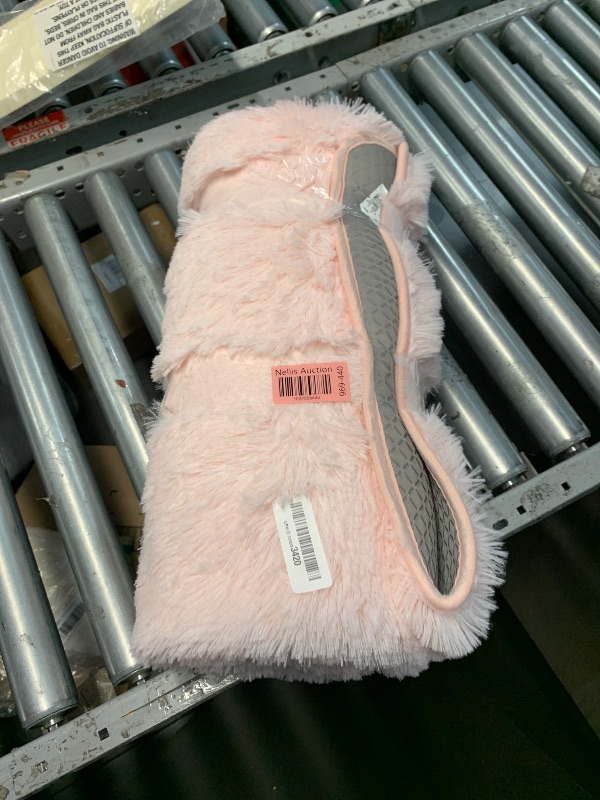 Photo 1 of ***(STOCK PHOT FOR REFERENCE ONLY)***Ophanie 3x5 Pink Rug, Bedside Preppy Dorm Area Rug, College Essentials Non Slip Small Carpets for Bedroom, Anti Slip Fluffy Living Room Rugs Home Decor Aesthetic, Nursery
