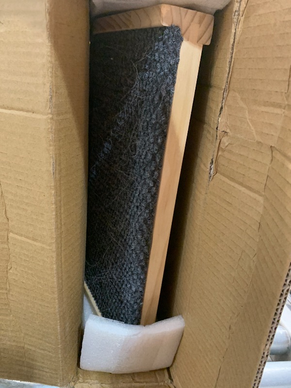 Photo 1 of ???? ???????? Dog Ramp for Bed, 64" Long Foldable Pet Ramp for Small Large Dogs, Dog Ramps for High Beds Car, High Traction with Platform 6 Adjustable Heights 24" to 30" Up to 220LBS, Wood