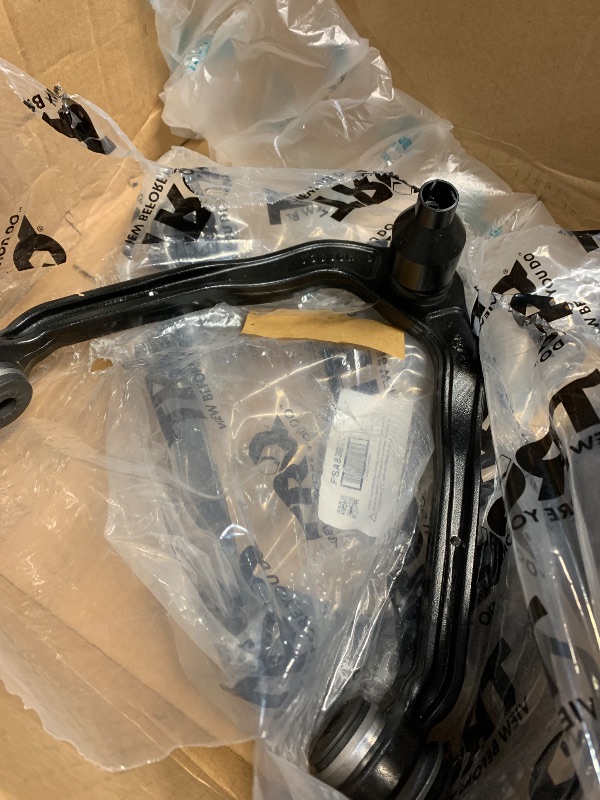 Photo 1 of (used)(unknown if complete) TRQ Front Upper & Lower Control Arm with Ball Joint Set Compatible with 1999-2006 Chevrolet Silverado 1500 2007 Silverado 