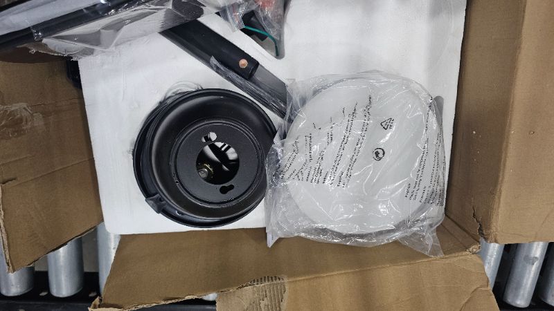 Photo 1 of ***PARTS ONLY***ZMISHIBO 52" Ceiling Fans with Lights, Black Modern Ceiling Fan with Remote, Farmhouse Indoor Ceiling Fan with Dual Finish Blades, Quiet & Strong Motor, Bright LED Light.