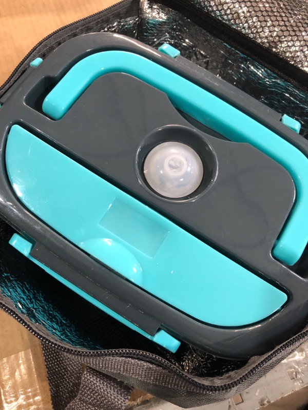 Photo 1 of (used) CHARMDOO Electric Lunch Box, Food Warmer Heater 12V 24V 110V, 80W Faster Heated Lunch Box for Car/Truck/Home 